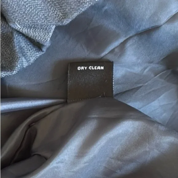 90’s Denim Bubble Hem, Sweetheart, Strapless, Back Cut Out Dress by Sele’ - Picture 7 of 7